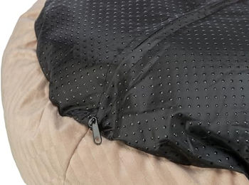 Trixie Hundebett Alena rund Beige für kleine Hunde und Welpen 50 cm - 50 cm – Bild 1 von 6