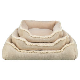 Trixie Hundebett Boho beige aus Baumwolle 100 x 80 cm – Bild 1 von 2