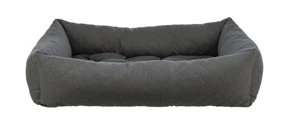 Trixie Hundebett Caliente Grau aus Polyester 100 x 70 cm – Bild 1 von 4