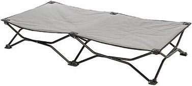 Trixie Hundebett Campingkorb XL für große Rassen Beige Schwarz Grau aus Polyester – Bild 1 von 4