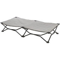 Produktbild von Trixie Hundebett Campingkorb XL für große Rassen Beige Schwarz Grau aus Polyester