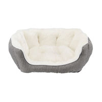 Produktbild von Trixie Hundebett Davin oval grau aus Polyester 50 x 40 cm