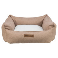 Produktbild von Trixie Hundebett Farello braun weiß aus Polyester Größe Groß