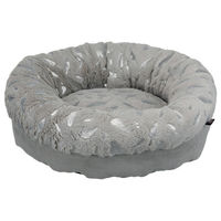 Produktbild von Trixie Hundebett Feder in Grau und Silber aus Polyester - 50 cm