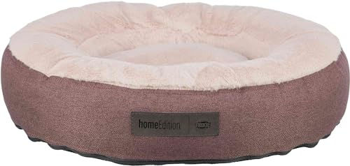 Trixie Hundebett Felicia rund Durchmesser 60 cm Rosa mit Silikon-Füllung für mittelgroße Hunde - 1 Stk. – Bild 1 von 2