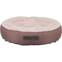 Produktbild von Trixie Hundebett Felicia rund Durchmesser 60 cm Rosa mit Silikon-Füllung für mittelgroße Hunde - 1 Stk.