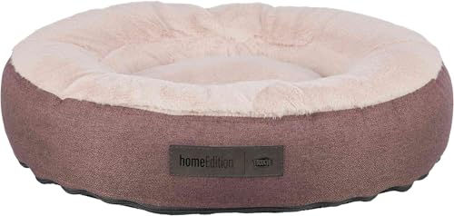 Trixie Hundebett Felicia rund in Rosa für kleine Hunde und Welpen ø 50 cm – Bild 1 von 5
