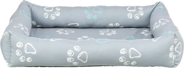 Trixie Hundebett Jimmy in Grau mit Baumwoll-Optik Größe L für Riesenrassen 105 x 75 cm – Bild 1 von 2