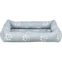 Produktbild von Trixie Hundebett Jimmy in Grau mit Baumwoll-Optik Größe XL