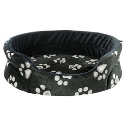 Trixie Hundebett Jimmy Plüsch Schwarz 65 x 55 cm – Bild 1 von 2
