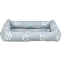 Produktbild von Trixie Hundebett Jimmy quadratisch Grau für Riesenrassen 90 x 65 cm