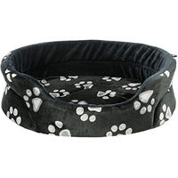 Produktbild von Trixie Hundebett Jimmy Schwarz aus Polyester für mittlere Hunde