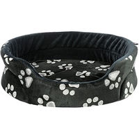 Produktbild von TRIXIE Hundebett Jimmy Schwarz für kleine Hunde und Welpen 45 x 35 cm