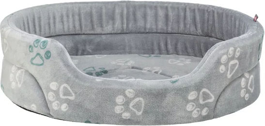 Trixie Hundebett Jimmy Soft aus Plüsch in Grau – Bild 1 von 3