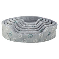 Produktbild von Trixie Hundebett Jimmy Soft in Grau aus Polyester, 95 x 85 cm