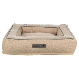 Produktbild von Trixie Hundebett Liano eckig aus Polyester in Beige für große Hunde