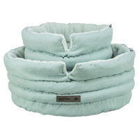 Produktbild von Trixie Hundebett Liano Soft rund in Salbei Grün Durchmesser 65 cm