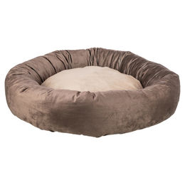 Produktbild von Trixie Hundebett Lionel rund braun beige Durchmesser 50 cm