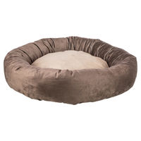 Produktbild von Trixie Hundebett Lionel rund braun beige Durchmesser 50 cm