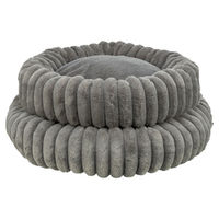 Produktbild von Trixie Hundebett Lonni rund grau aus Polyester ø 50 cm