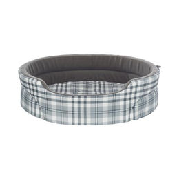 Trixie Hundebett Lucky Hundekissen für große Hunde in Grau Weiß Beige aus Polyester – Bild 1 von 5
