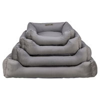 Produktbild von Trixie Hundebett Marley aus Baumwolle grau 100 x 70 cm