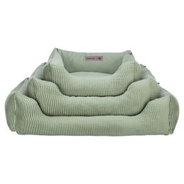 Trixie Hundebett Marley aus Baumwolle in Grün 80 x 60 cm – Bild 1 von 3