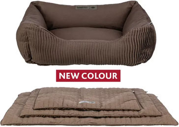 Trixie Hundebett Marley eckig braun aus Baumwolle 60 x 50 cm – Bild 1 von 3