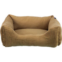 Produktbild von Trixie Hundebett Marley eckiger Hundekorb aus Baumwolle Ocker 80 x 60 cm