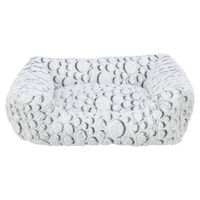 Produktbild von Trixie Hundebett Mila weiß-grau aus Polyester 50 x 40 cm - 50 cm