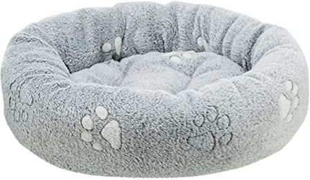 TRIXIE Hundebett Nando Hundekissen für kleine Hunde und Welpen in Grau 50 x 40 cm – Bild 1 von 3