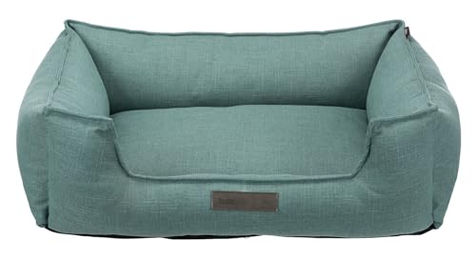 TRIXIE Hundebett Talis eckig in Grün aus Polyester für mittlere Hunde – Bild 1 von 3