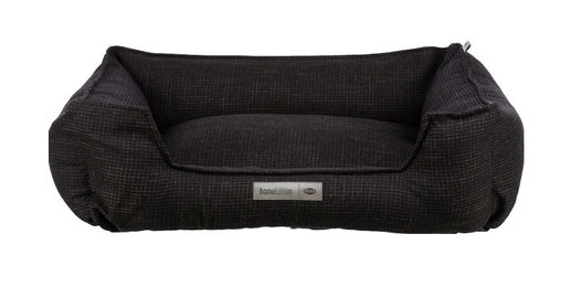 Produktbild von TRIXIE Hundebett Talis eckig Schwarz 120 x 80 cm aus Polyester