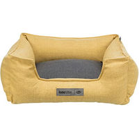 Produktbild von Trixie Hundebett Talis für mittelgroße Hunde Gelb Grau Schwarz aus Polyester