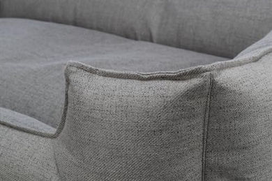 Trixie Hundebett Talis grau aus Polyester 100 x 70 cm - 1 Stk. – Bild 1 von 5