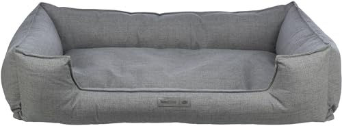 TRIXIE Hundebett Talis grau aus Polyester für mittlere Hunde 120 x 80 cm – Bild 1 von 2
