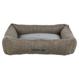 Produktbild von Trixie Hundebett Viviana eckig braun anthrazit 60 x 50 cm