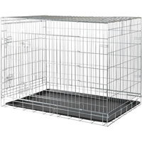Produktbild von Trixie Hundebox Home XL faltbarer Hundekäfig mit 2 Türen und Sicherheitsverschlüssen 116 x 86 x 77 cm