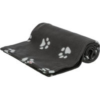 Produktbild von Trixie Hundedecke Barney Fleece Schwarz/Beige 150 x 100 cm