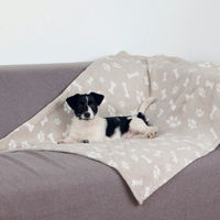 Produktbild von Trixie Hundedecke Kenny aus Plüsch Beige 100 x 75 cm - 100 cm