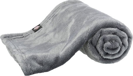 Trixie Hundedecke Kimmy Plüsch Grau Größe L 200 x 150 cm – Bild 1 von 3