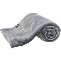 Produktbild von Trixie Hundedecke Kimmy Plüsch Grau Größe L 200 x 150 cm