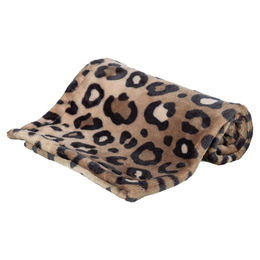 Produktbild von Trixie Hundedecke Leo Softplüsch Braun aus Polyester hypoallergen 150 x 100 cm