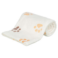 Produktbild von Trixie Hundedecke Lingo aus Polyester in Weiß/Beige 100 x 75 cm