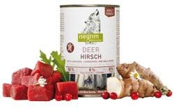 Trixie Hundefutter Nassfutter Hirsch Stückchen in Sauce Adult Getreidefrei mit hohem Fleischanteil 400 g - 400 g – Bild 1 von 2