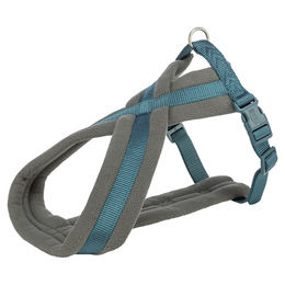 Trixie Hundegeschirr mit Gurtband in Blau Bunt Größe S-M – Bild 1 von 2