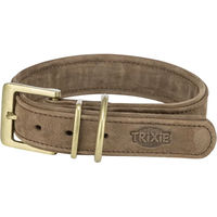 Produktbild von Trixie Hundehalsband aus echtem Leder in Braun Größe XS