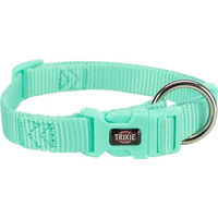 Produktbild von Trixie Hundehalsband Hond Premium Mintgrün aus Nylon 22-35 cm