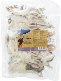 Trixie Hundekausnack Kaninchenohren mit Fell Monoprotein Hypoallergen 500 g - 500 g – Bild 1 von 4