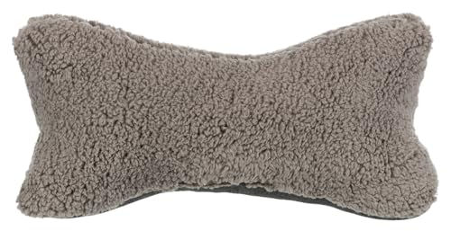 Trixie Hundekissen Bendson aus Plüsch Größe L Grau Schwarz - 40 cm – Bild 1 von 5